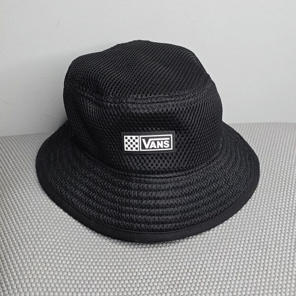 Vans Women's OS Black Meshed Up Bucket Hat‎ - Picture 1 of 5